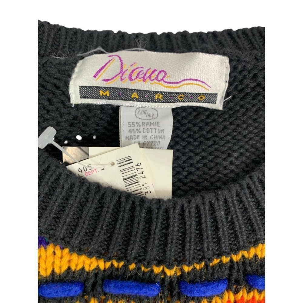 Diana Marco Women's Multicolored Sweater - Picture 3 of 5
